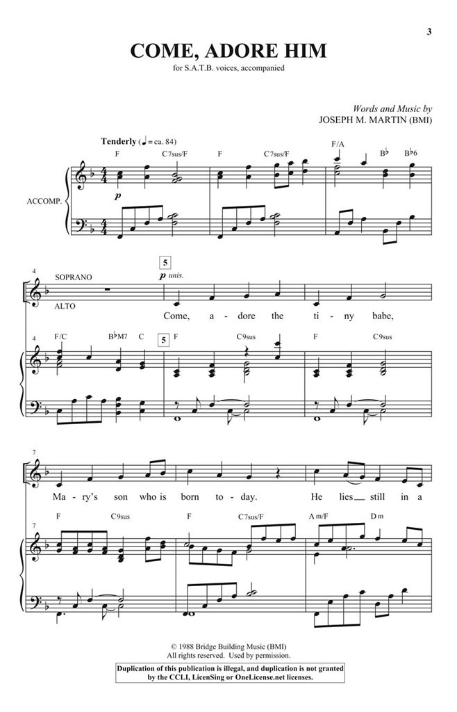Come, Adore Him