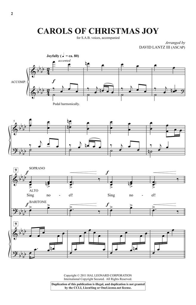 Carols of Christmas Joy