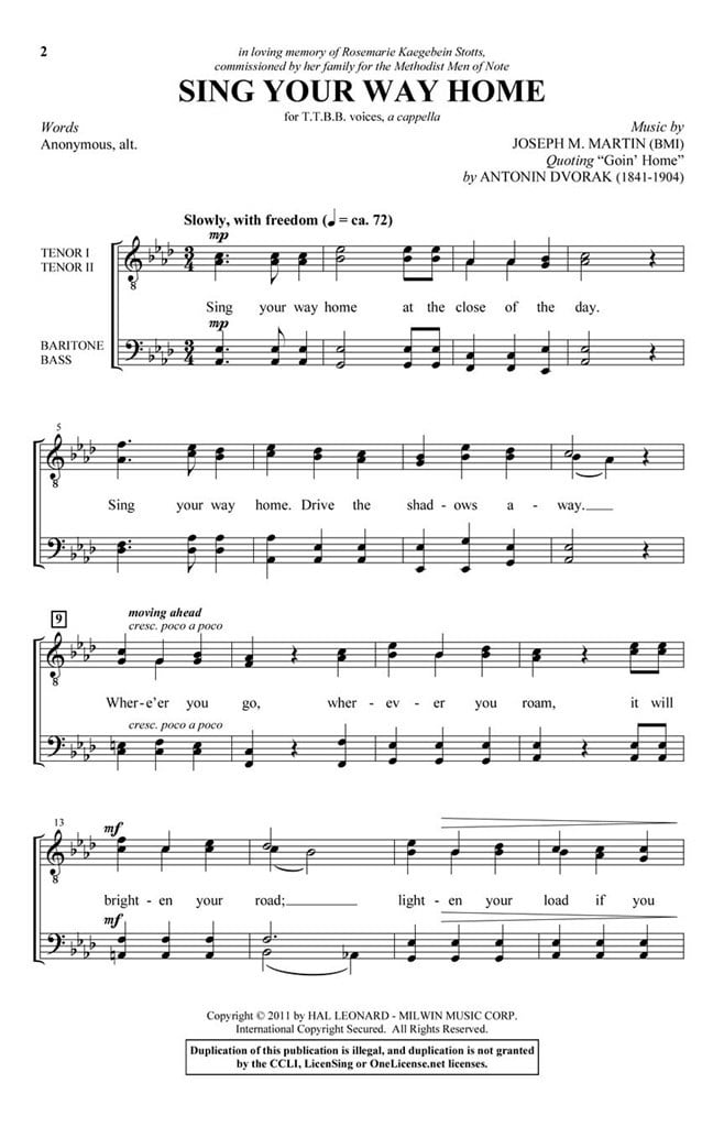Sing Your Way Home