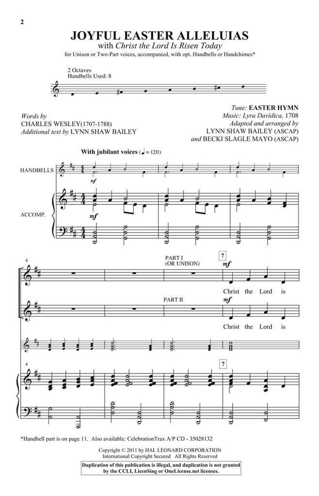 Joyful Easter Alleluias