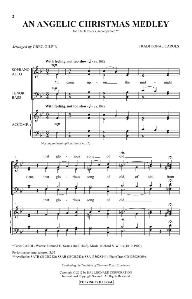 An Angelic Christmas Medley