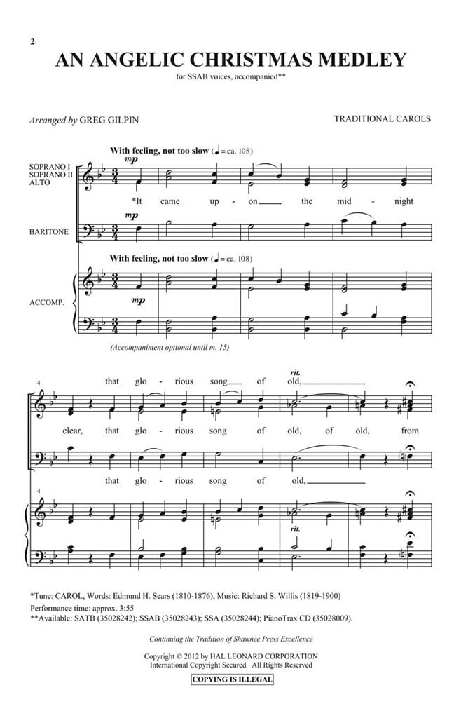 An Angelic Christmas Medley