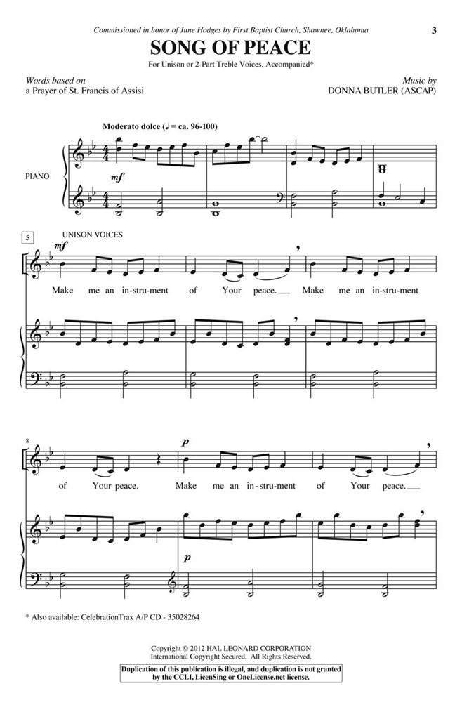 Song of Peace