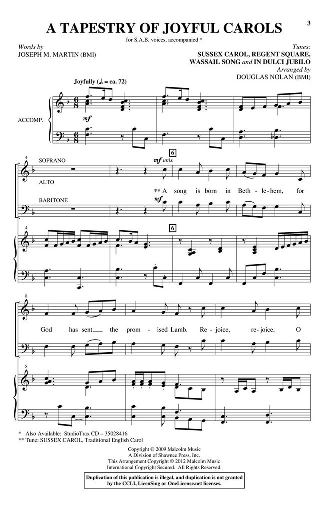 A Tapestry of Joyful Carols