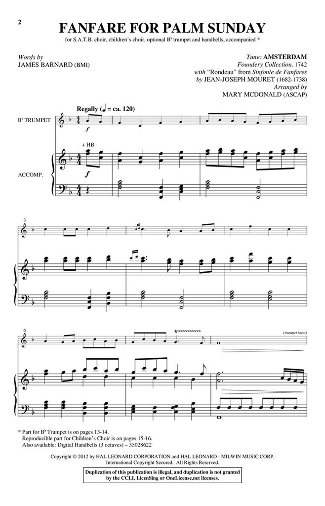 Fanfare for Palm Sunday