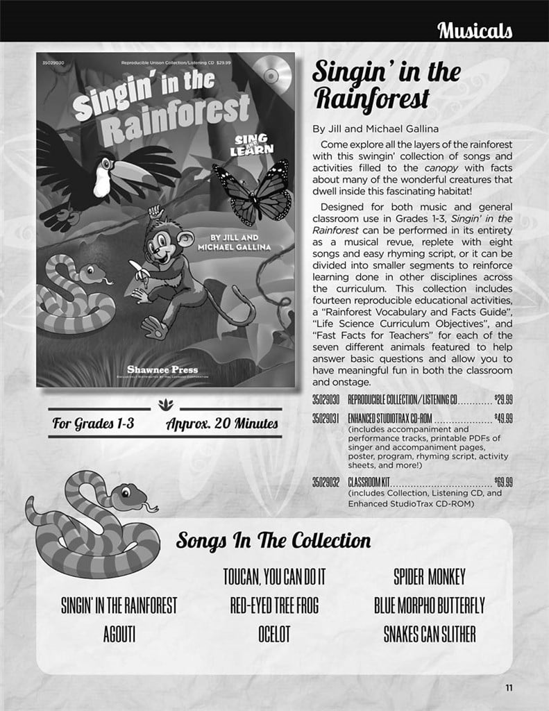 Singin' In The Rainforest
