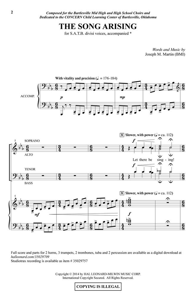 The Song Arising
