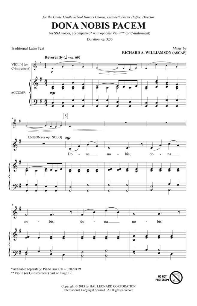 Dona Nobis Pacem