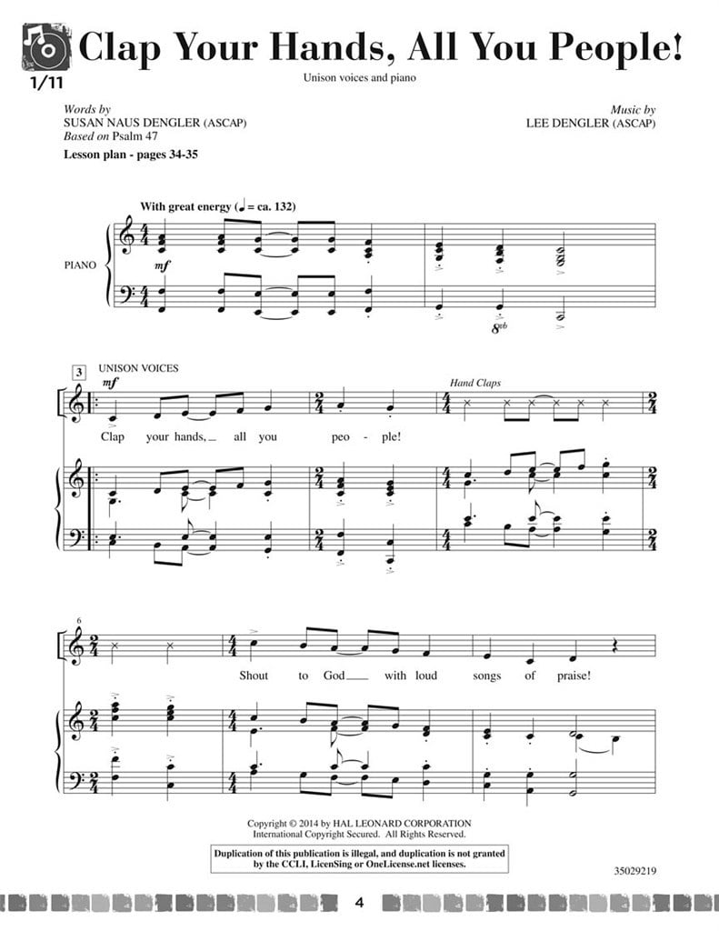 Sing and Celebrate 3! Sacred Songs for Young Voice