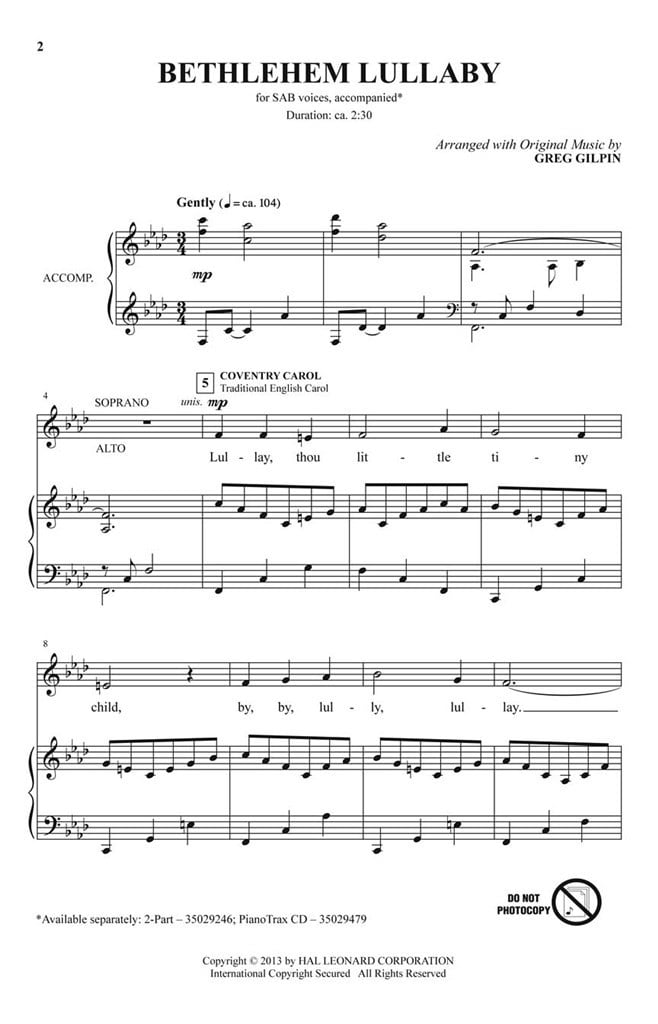 Bethlehem Lullaby