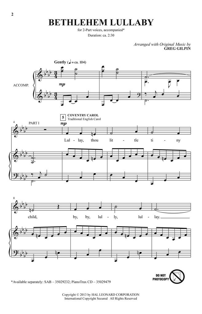 Bethlehem Lullaby