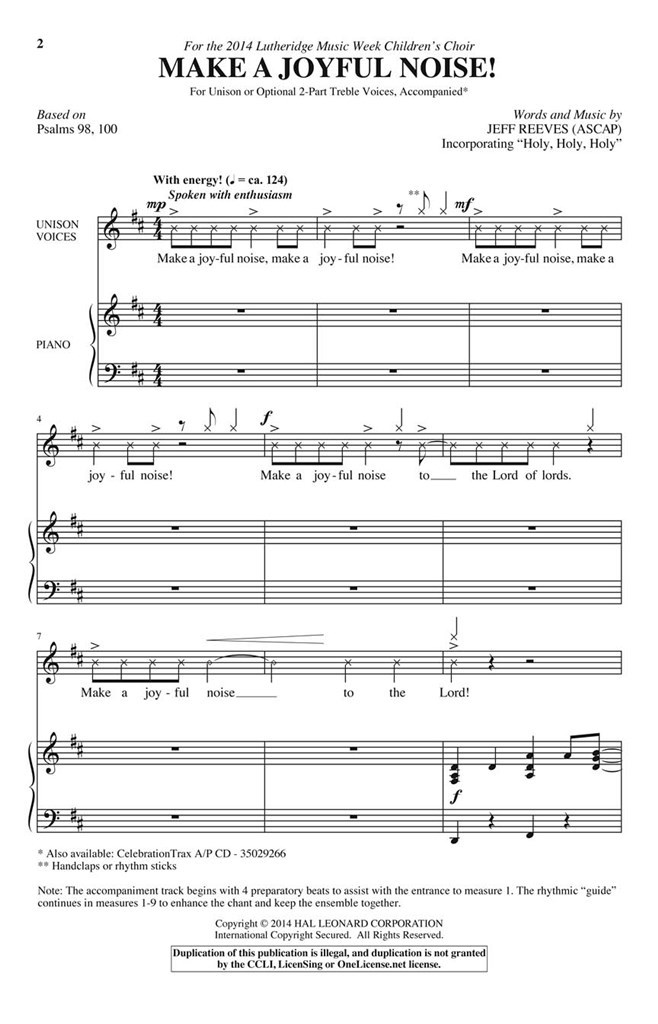 Make a Joyful Noise!