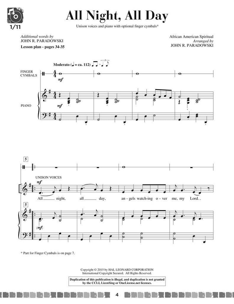 Sing and Celebrate 4-Sacred Songs for Young Voices