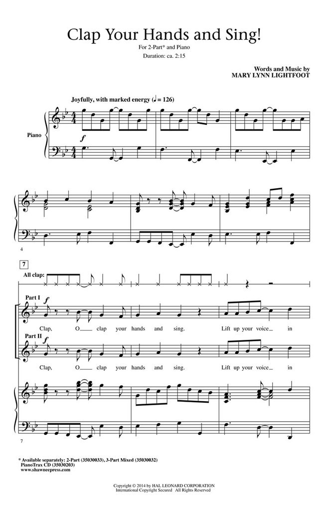 Clap Your Hands and Sing!