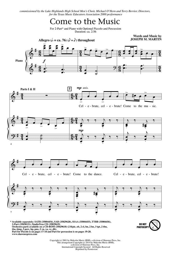 Come to the Music