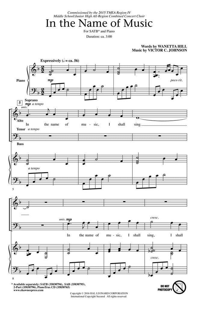 In the Name of Music