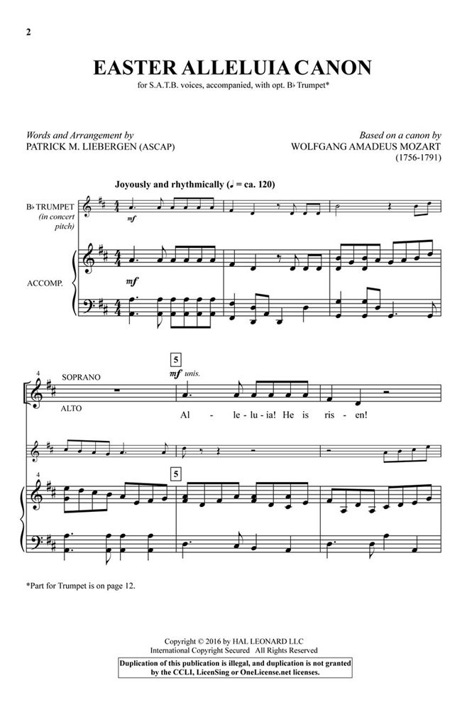 Easter Alleluia Canon