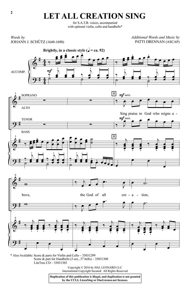 Let All Creation Sing