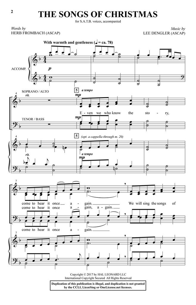 The Songs of Christmas