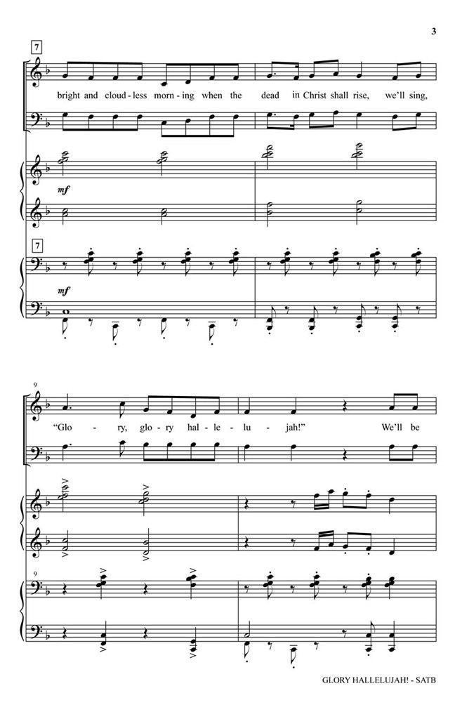 Glory Hallelujah!