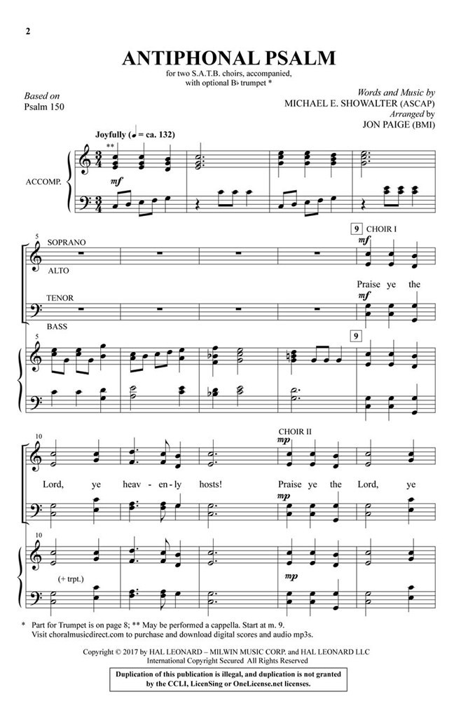 Antiphonal Psalm