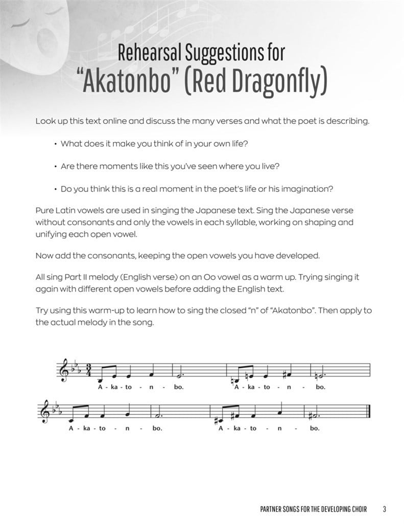 Partner Songs for the Developing Choir