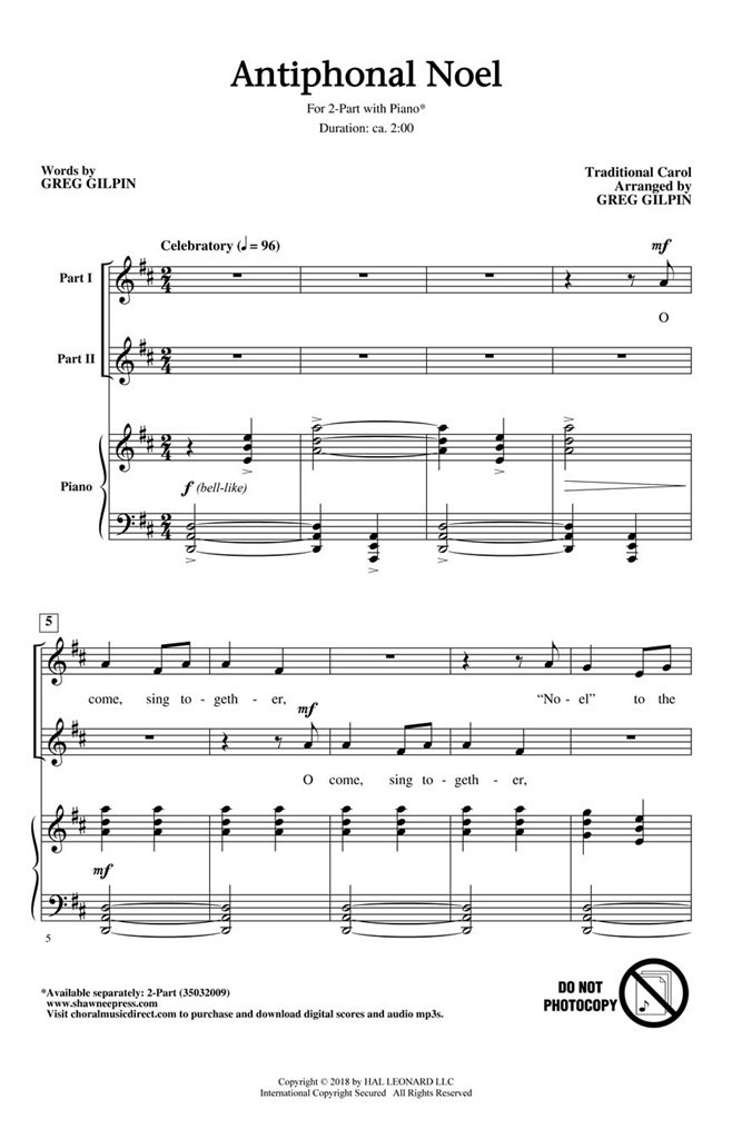 Antiphonal Noel