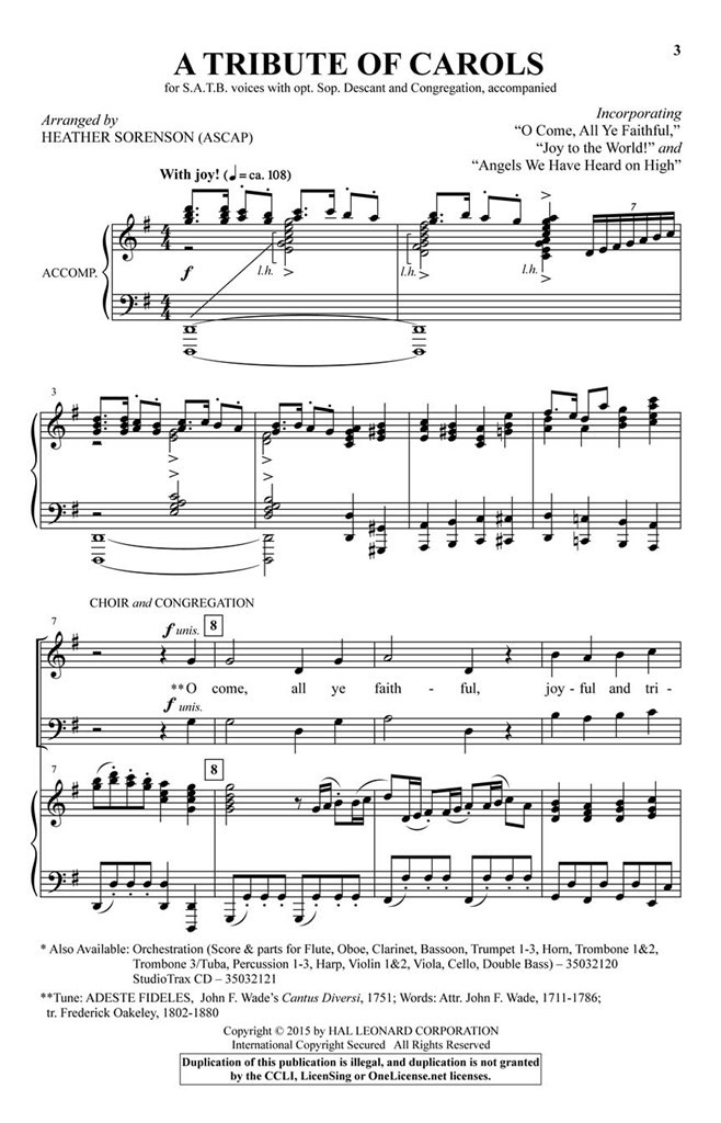 A Tribute of Carols