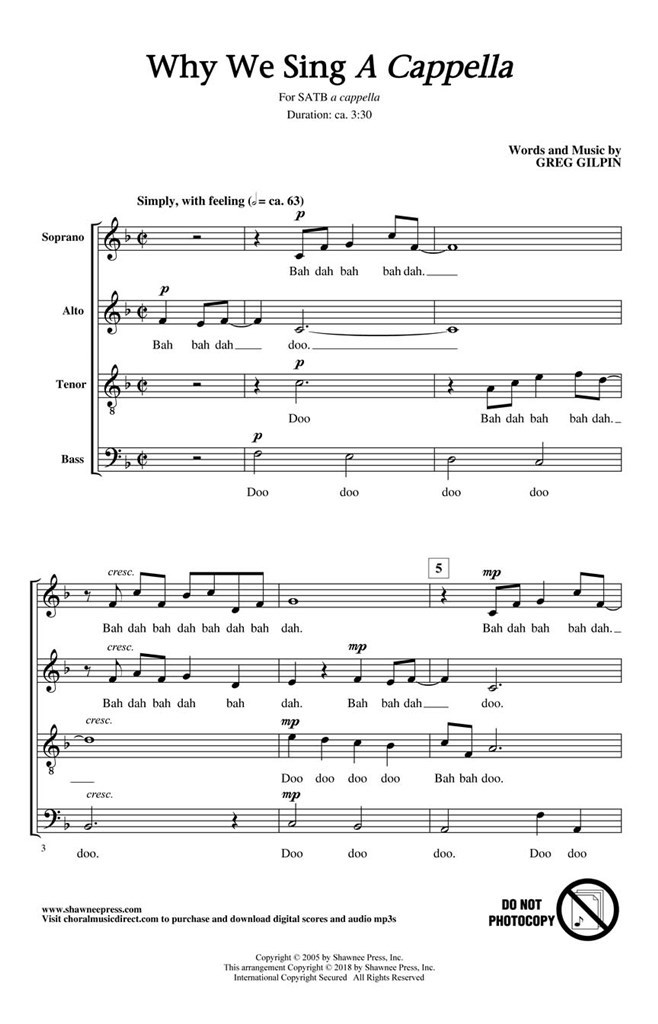 Why We Sing A Cappella