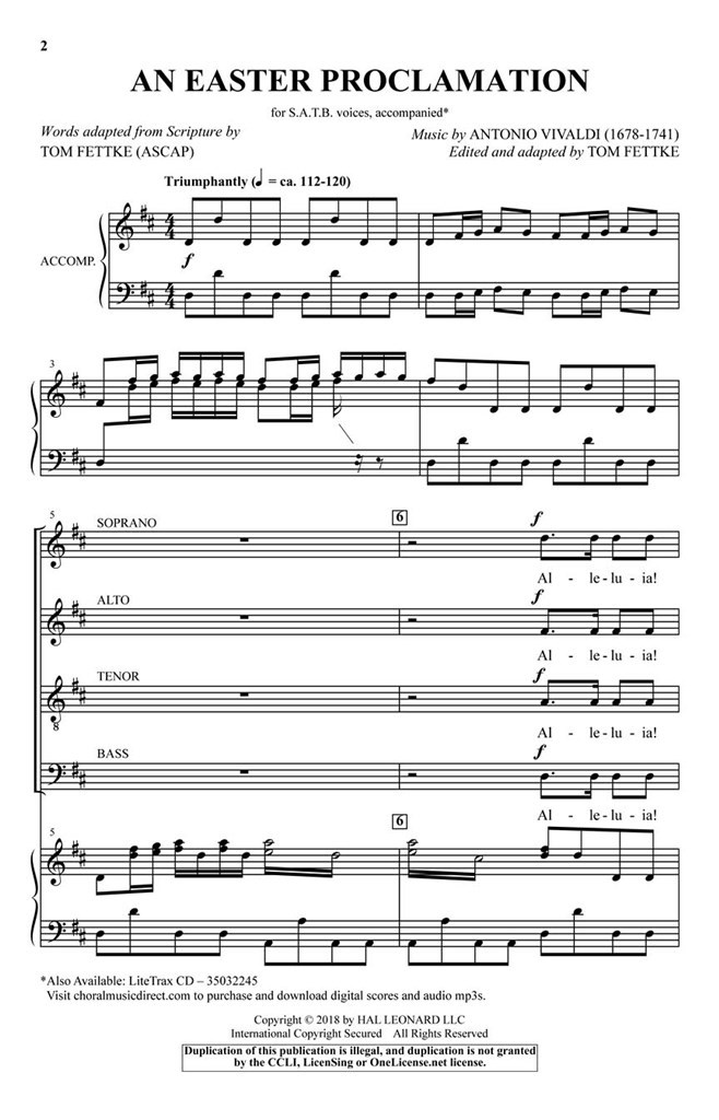 An Easter Proclamation