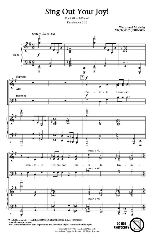Sing Out Your Joy