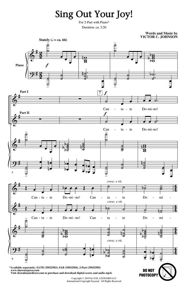 Sing Out Your Joy