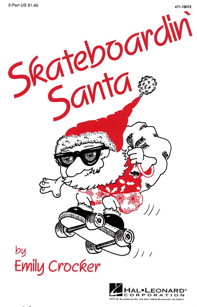 Skateboardin' Santa