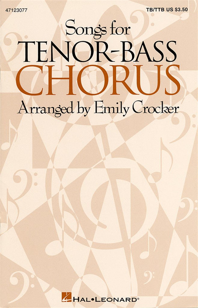 Songs for Tenor-Bass Chorus Collection