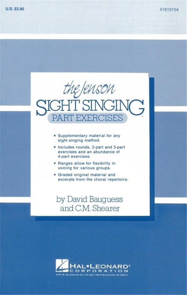 The Jenson Sight Singing Course Vol. I