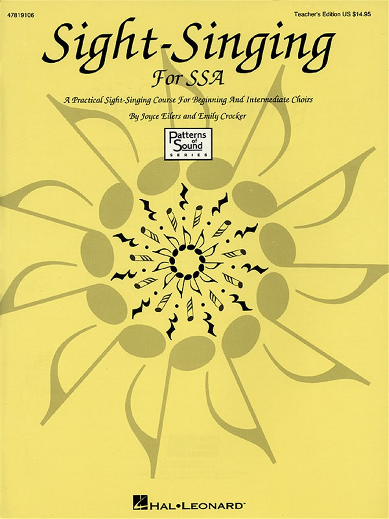 Sight-Singing for SSA (Resource) Teacher Ed.