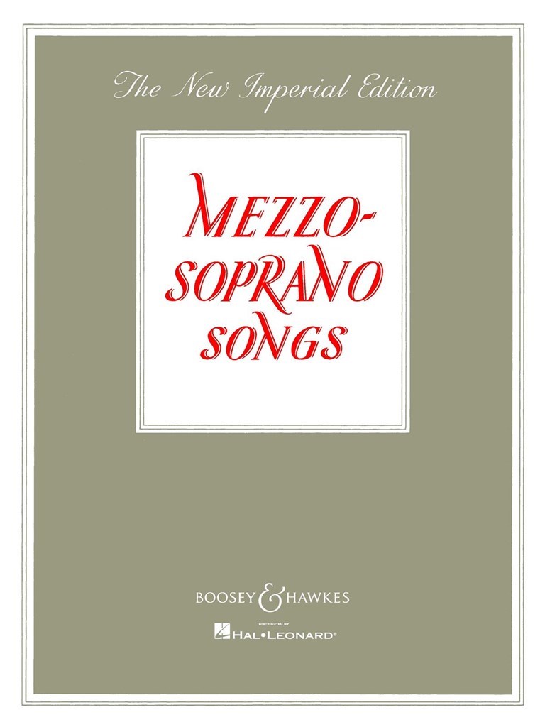 Mezzo Soprano Songs (New