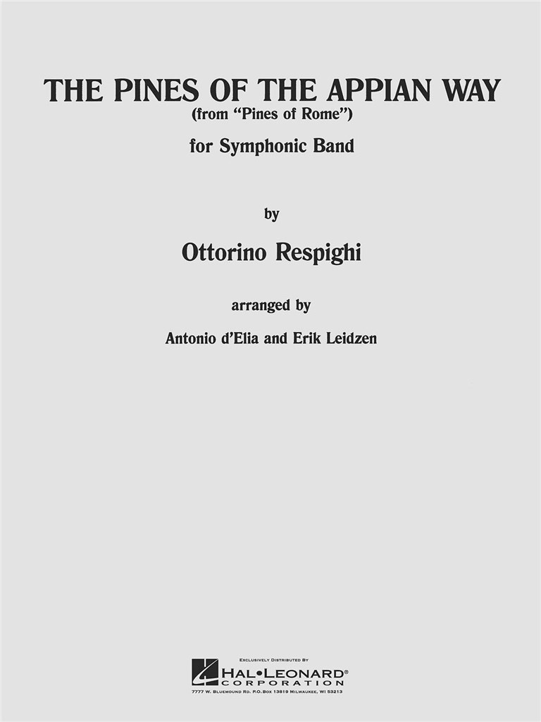 Pines Of The Appian Way