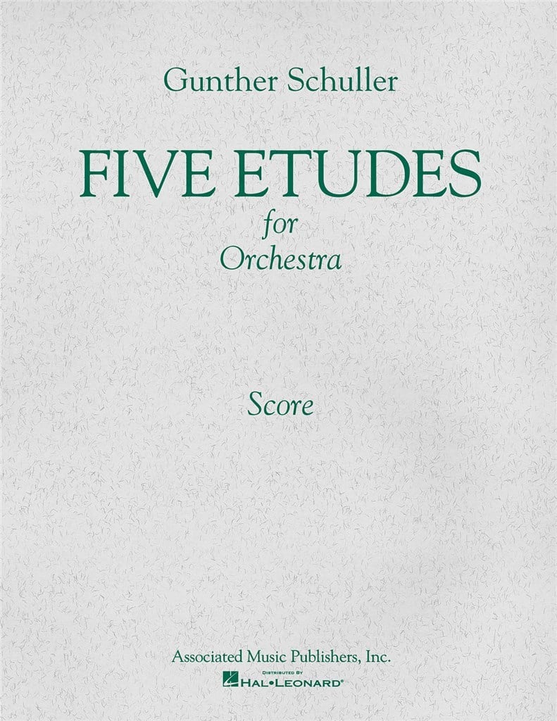 5 Etudes for Orchestra (1966)