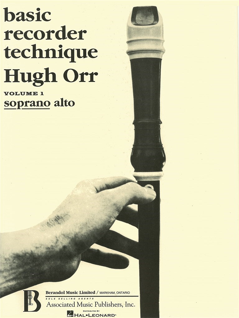 Basic Recorder Technique - Volume 1