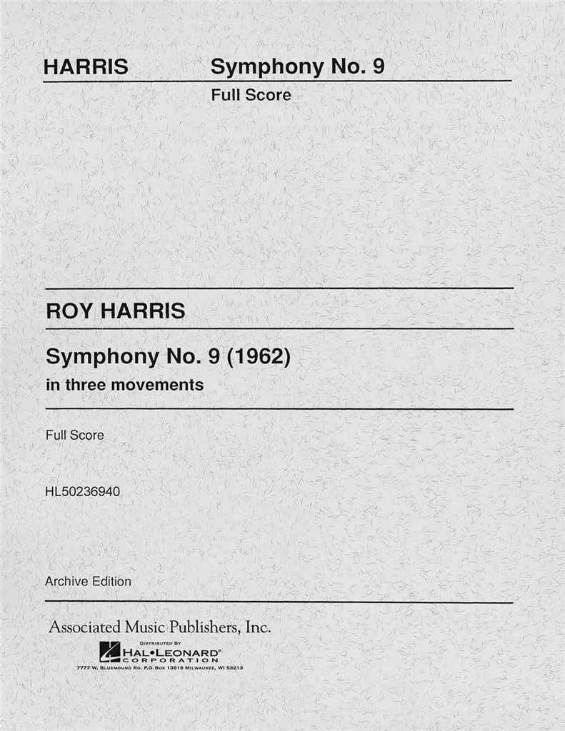 Symphony No. 9 (1962)