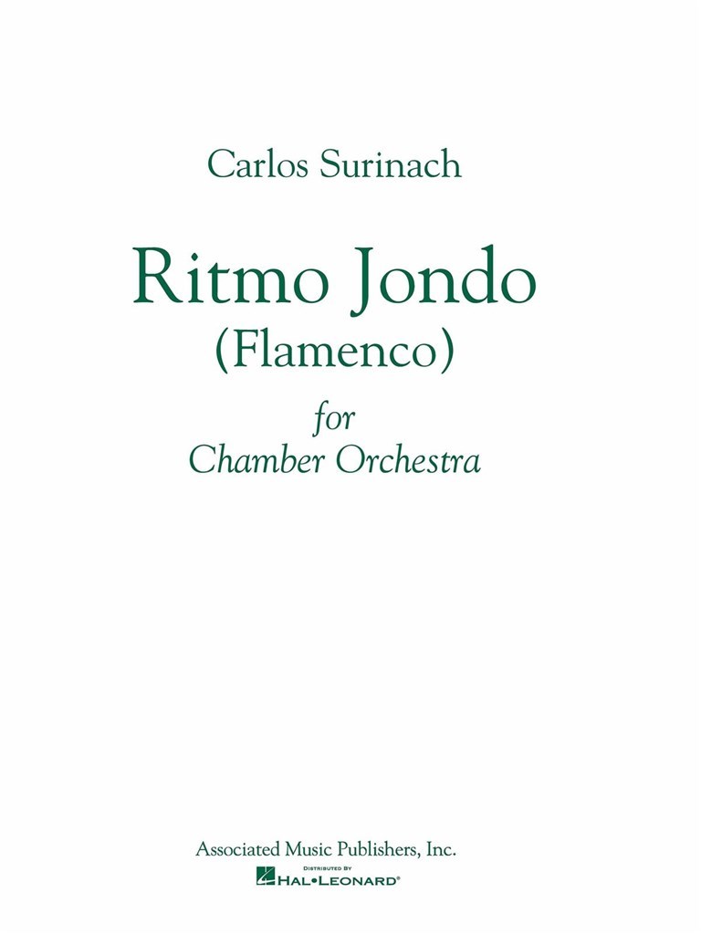 Ritmo Jondo (Flamenco Ballet)