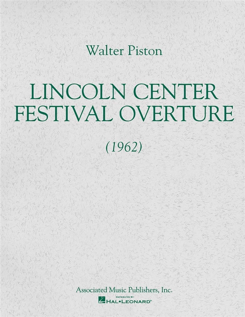 Lincoln Center Festival Overture (1962)