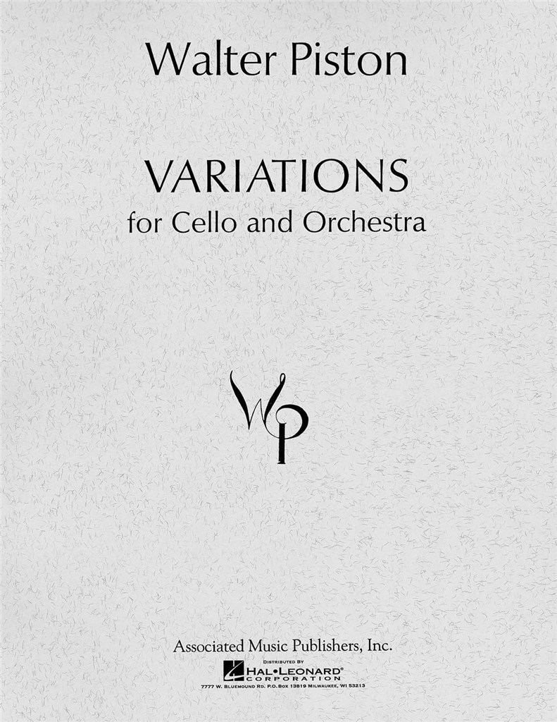 Variations for Cello and Orchestra (1966)