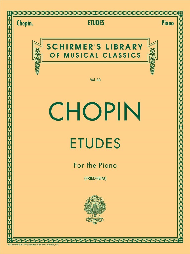 Etudes (Friedheim)