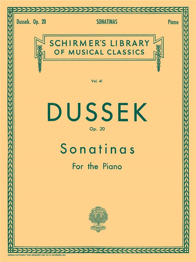 6 Sonatinas, Op. 20