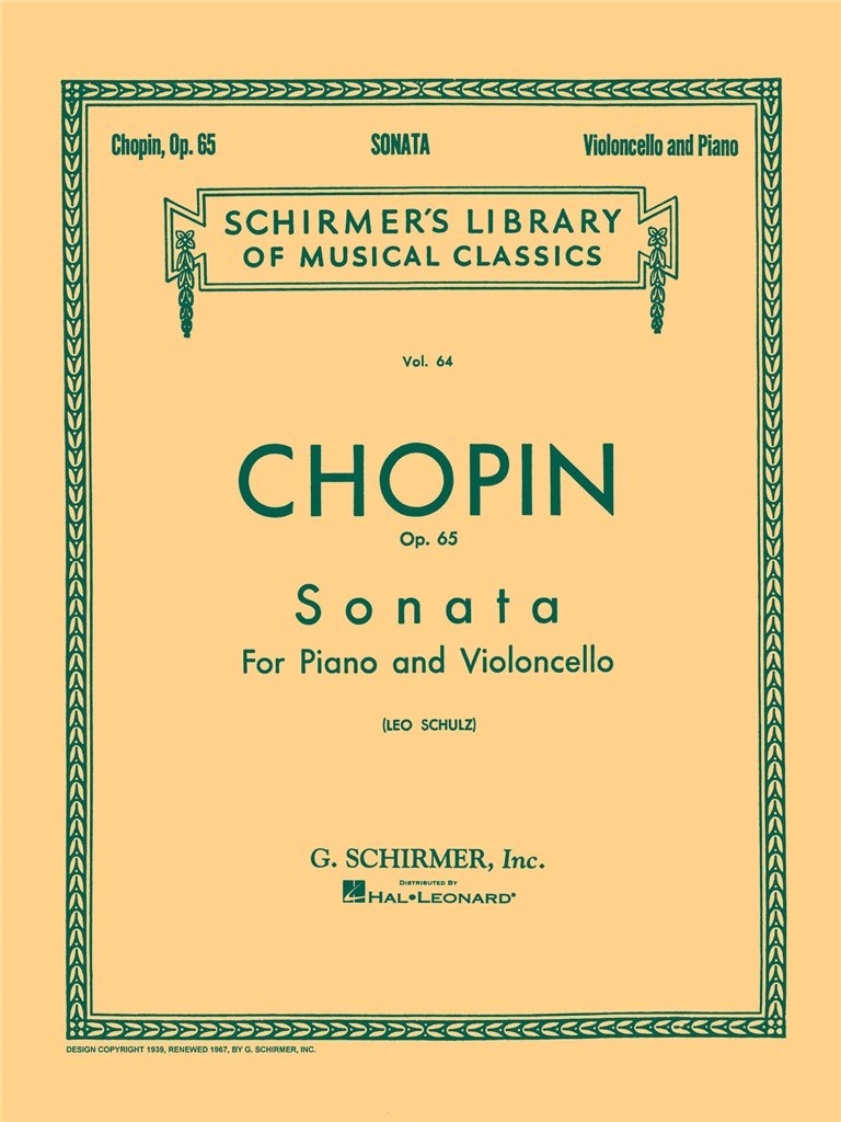 Sonata in G Minor, Op. 65