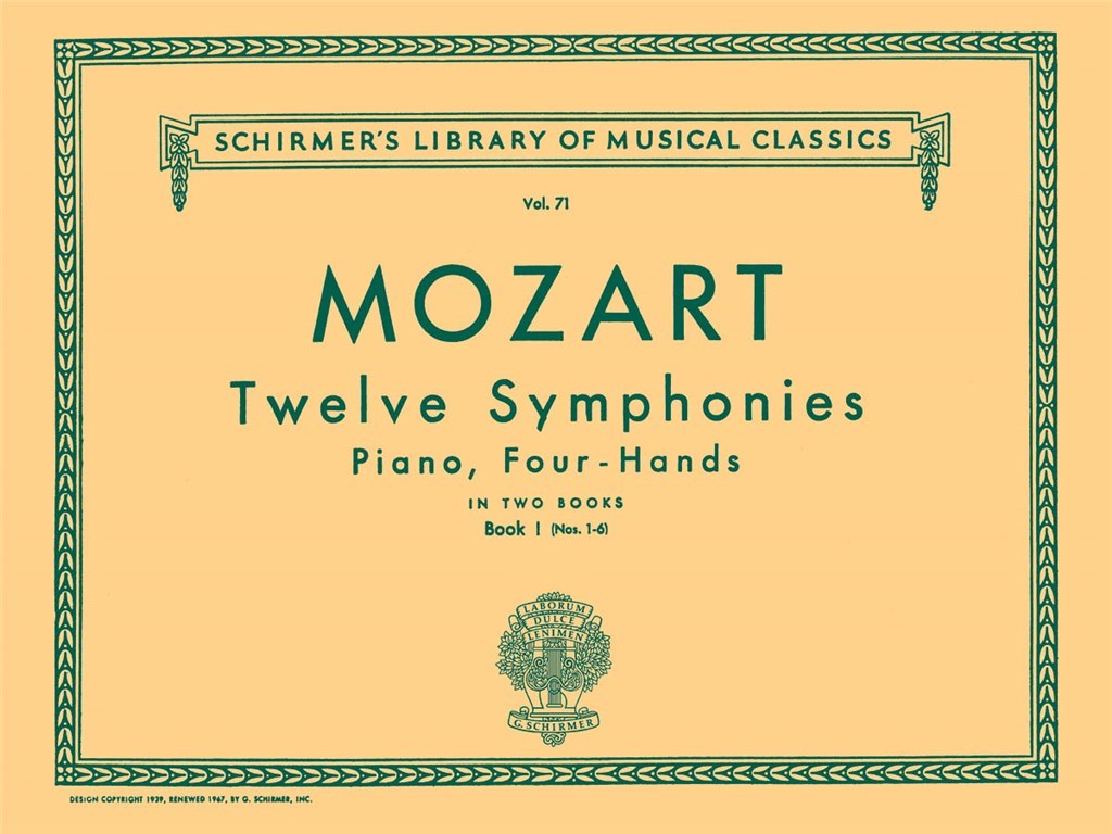 12 Symphonies - Book 1: Nos. 1-6