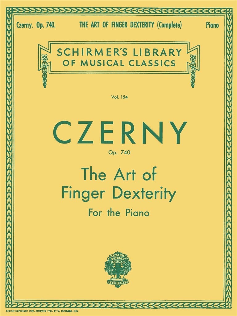 Art of Finger Dexterity, Op. 740