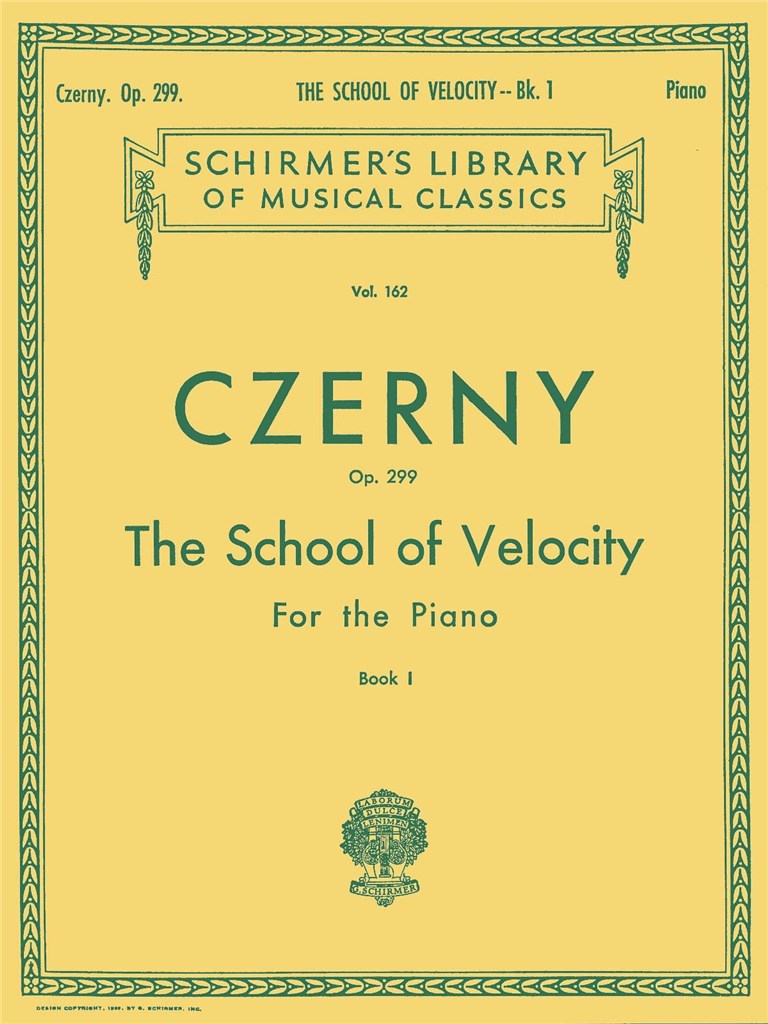 School of Velocity, Op. 299 - Book 1